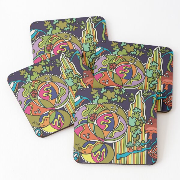 Item preview, Interstellar Garden 3 - Abstract Cosmic Design designed and sold by yourSpaceGems.