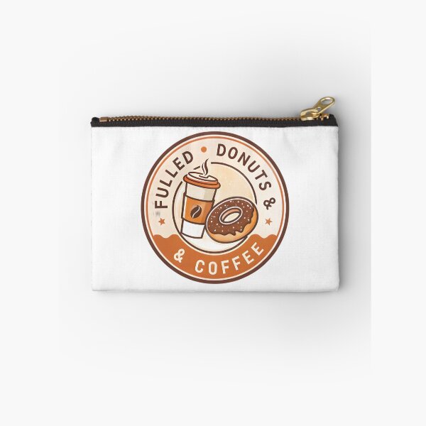 Item preview, Retro Coffee and Donuts Badge – Vintage Aesthetic Café Logo Design designed and sold by Nawastyle.