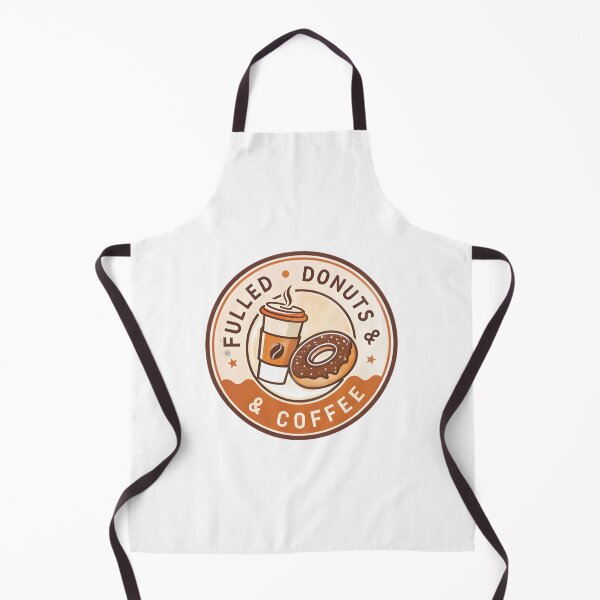 Item preview, Retro Coffee and Donuts Badge – Vintage Aesthetic Café Logo Design designed and sold by Nawastyle.
