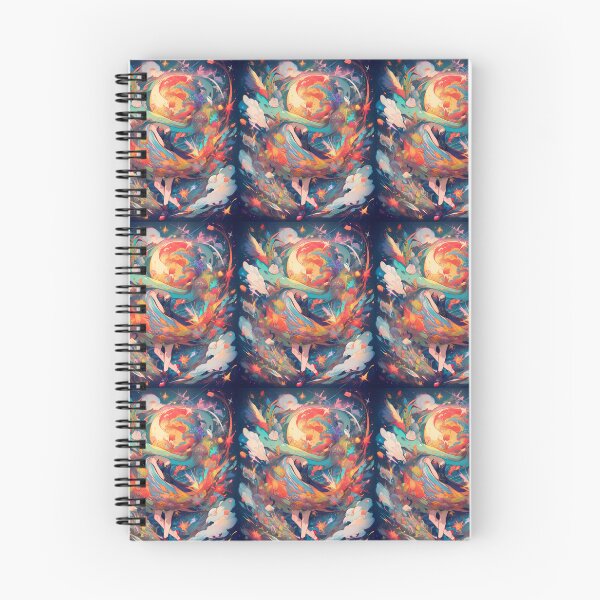 Item preview, 4 Colorful Cosmic Whirlwind Vibrant Emotional Expressions Visual designed and sold by ART ATTACK ZONE.