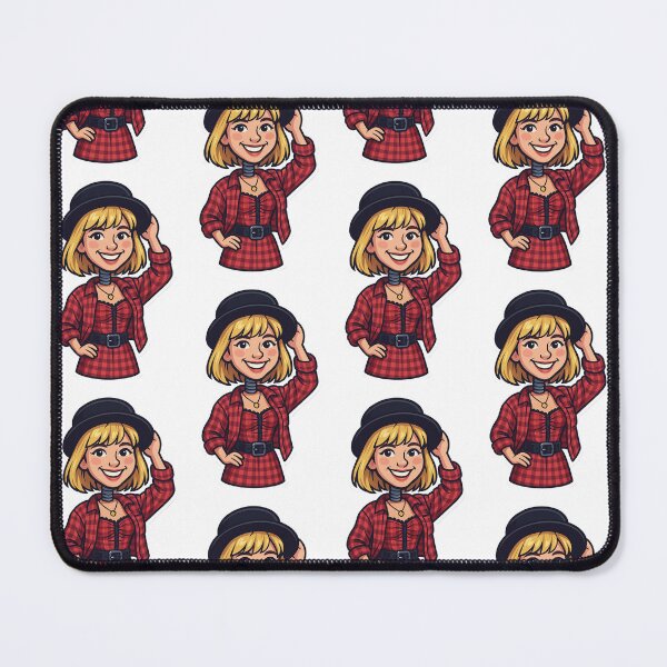 Item preview, Debbie Gibson Bobblehead Die-Cut Sticker designed and sold by CleverCulture.
