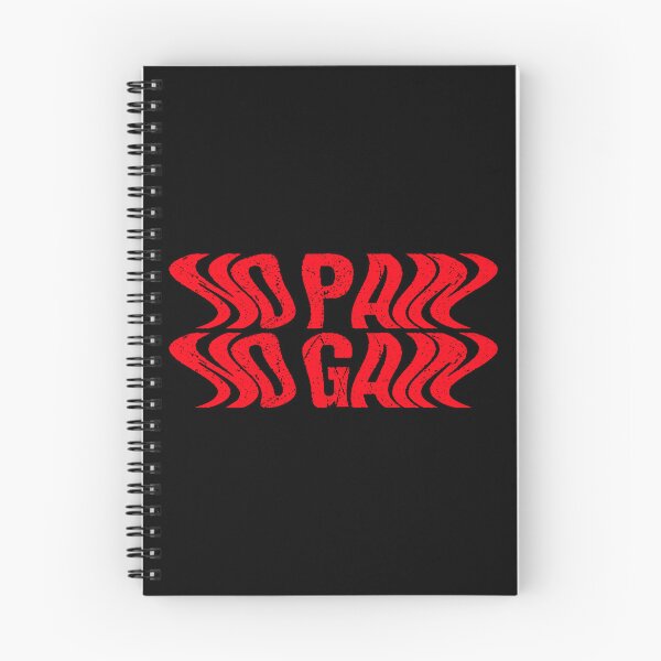Item preview, Powerful Fitness Quote | No Pain No Gain designed and sold by typoinspired.