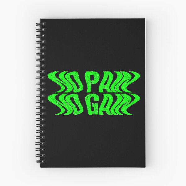 Item preview, Powerful Fitness Quote | No Pain No Gain designed and sold by typoinspired.