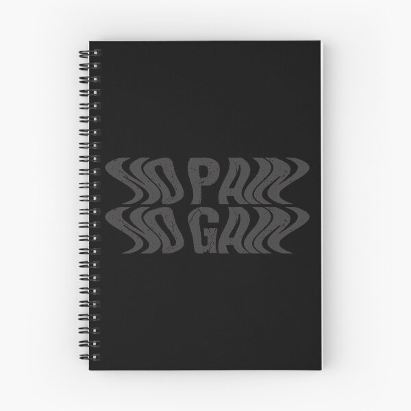 Item preview, Powerful Fitness Quote | No Pain No Gain designed and sold by typoinspired.
