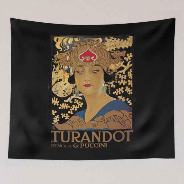 Item preview, Old Opera Poster Puccini Turandot designed and sold by trellischrist.