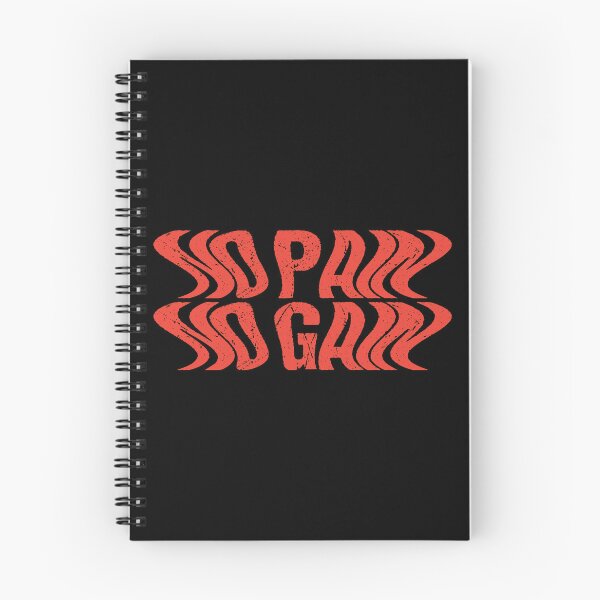 Item preview, Powerful Fitness Quote | No Pain No Gain designed and sold by typoinspired.
