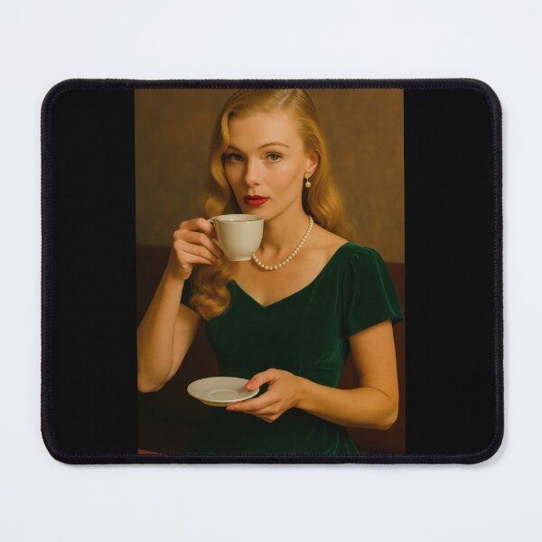 Item preview, Veronica and her coffee designed and sold by DecostaDesigns.