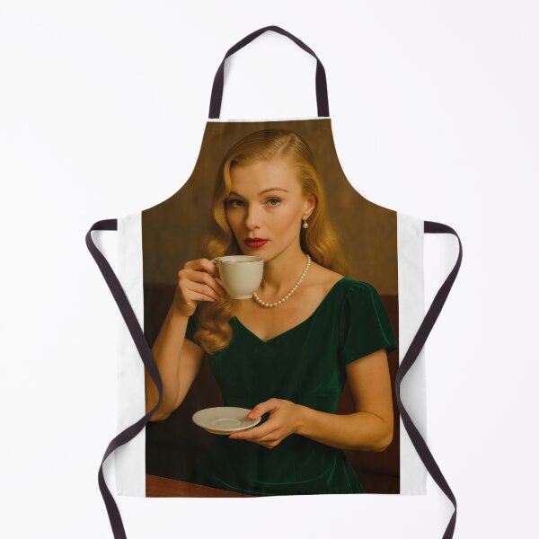 Item preview, Veronica and her coffee designed and sold by DecostaDesigns.