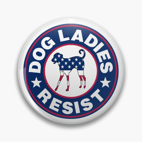 Item preview, Dog Ladies Resist! designed and sold by ampuloso.