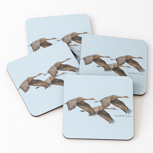 Item preview, Sandhill Cranes Migrating designed and sold by Whisperingpeaks.