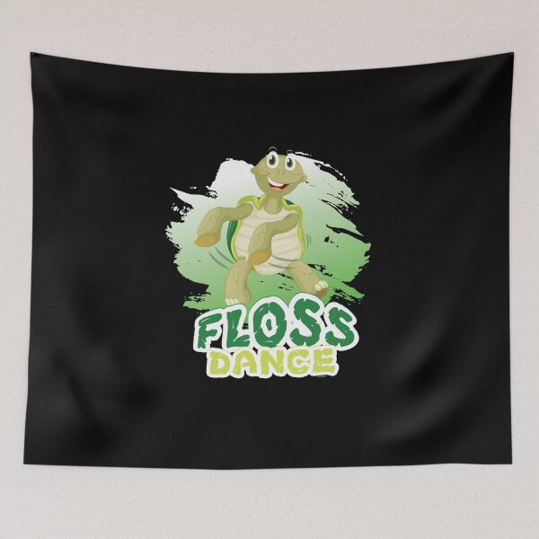 Item preview, Floss Dance Move Turtle designed and sold by TomGiantDesigns.