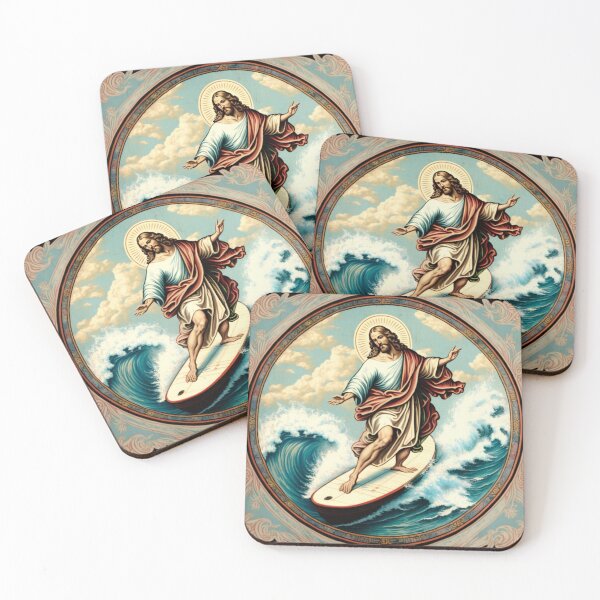 Item preview, Walking on Water - Jesus Christ - Religious Expression   designed and sold by CleverCulture.