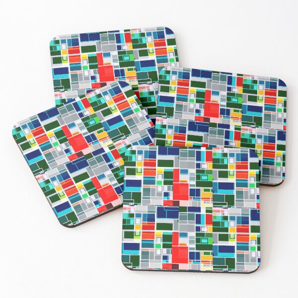Item preview, Modern Color Block Pattern designed and sold by artzyrrone.