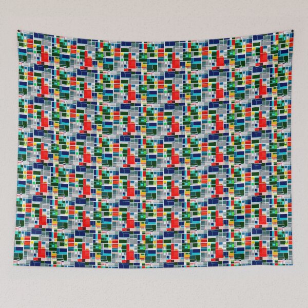 Item preview, Modern Color Block Pattern designed and sold by artzyrrone.