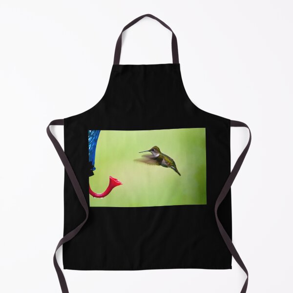 Item preview, Hummingbird and nectar feeder designed and sold by Roxane Bay.