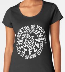 Cream - Songs Women's Premium T-Shirt