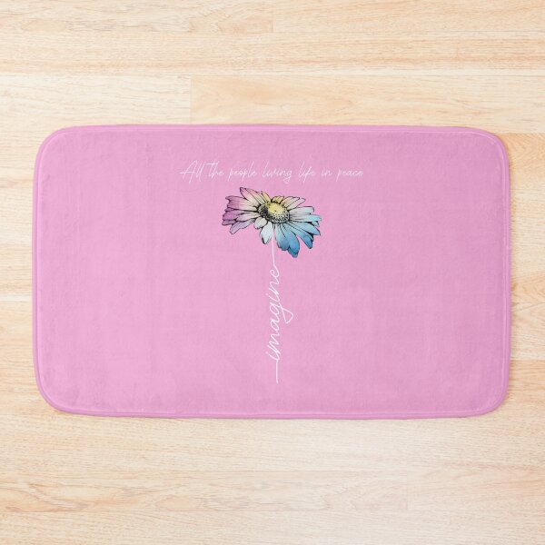Item preview, Imagine Peace Flower Watercolor | PERFECT GIFT FOR YOU AND FRIENDS designed and sold by ThomasSurette.