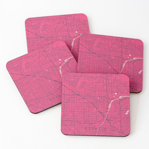 Item preview, Anaheim City Map of California, USA - Blossom designed and sold by deMAP.