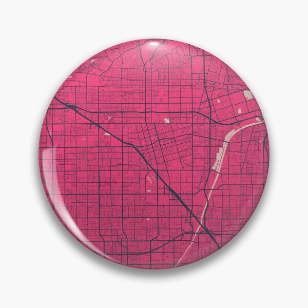 Item preview, Anaheim City Map of California, USA - Blossom designed and sold by deMAP.