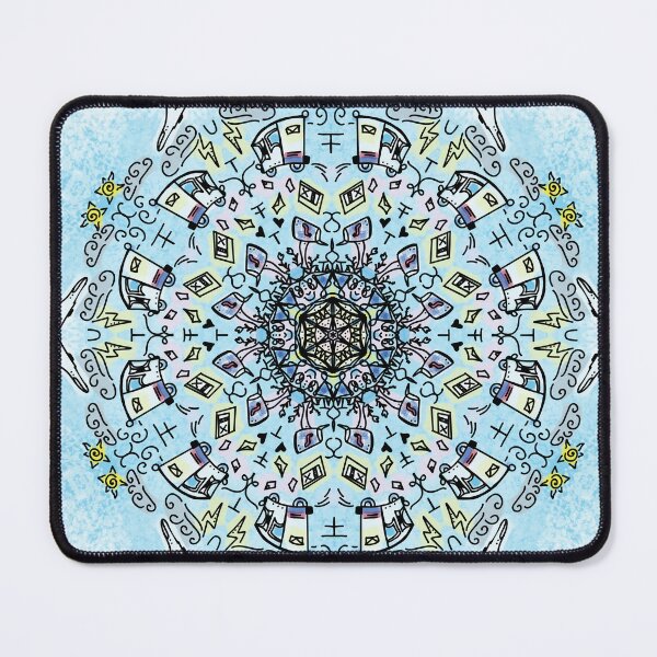 Item preview, Mail Delivery Mandala designed and sold by Sparkleweather.