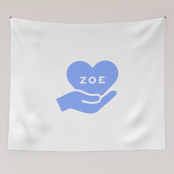 Item preview, ZoeHelps Logo BGdark designed and sold by CreatorHub.