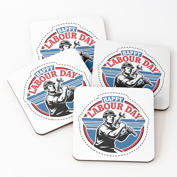 Item preview, Happy Labour Day – Worker Pride Sticker designed and sold by Gscode.