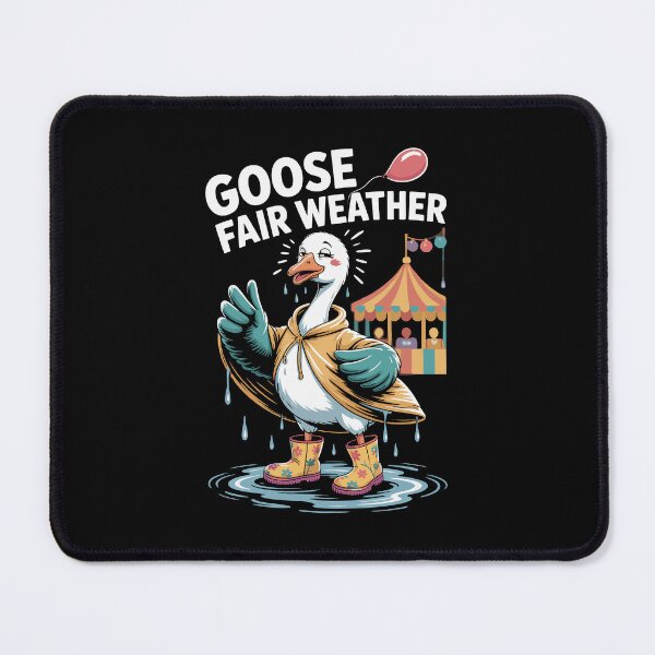 Item preview, Goose Fair Weather Nottingham : A Humorous Rainy Day Goose Graphic designed and sold by 89BLACK.