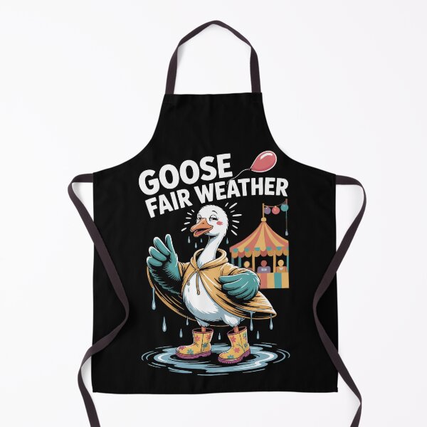 Item preview, Goose Fair Weather Nottingham : A Humorous Rainy Day Goose Graphic designed and sold by 89BLACK.