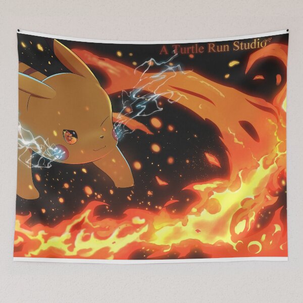 Item preview, Pikachu (Pokemon Battle) designed and sold by Turtle-Run.