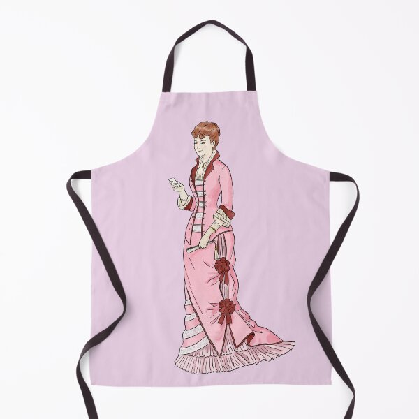Item preview, Historical Costume 1880s Watercolor Fashion Illustration 9 designed and sold by MariOyama.