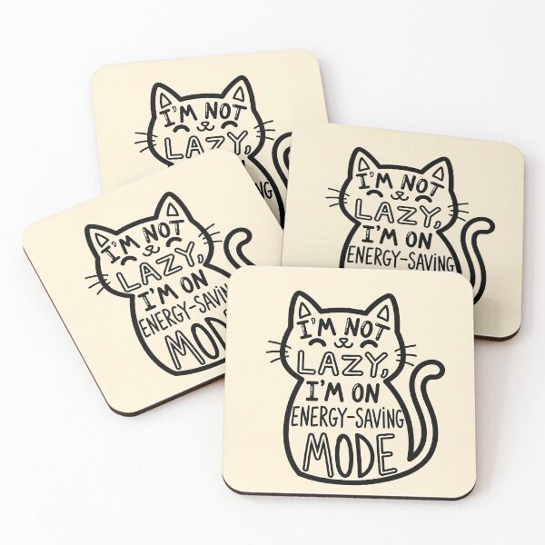 Item preview, Lazy Cat designed and sold by snowandminksart.