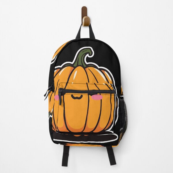 Item preview, Kawaii Pumpkin Sticker – Cute Halloween Jack O Lantern Cartoon designed and sold by FABRIC_ARTS.