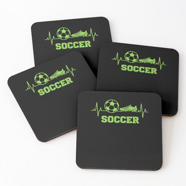 Item preview, Soccer Heartbeat Pulse Ball & Cleat Design | Gift for Soccer Players & Fans designed and sold by 519xdesign.