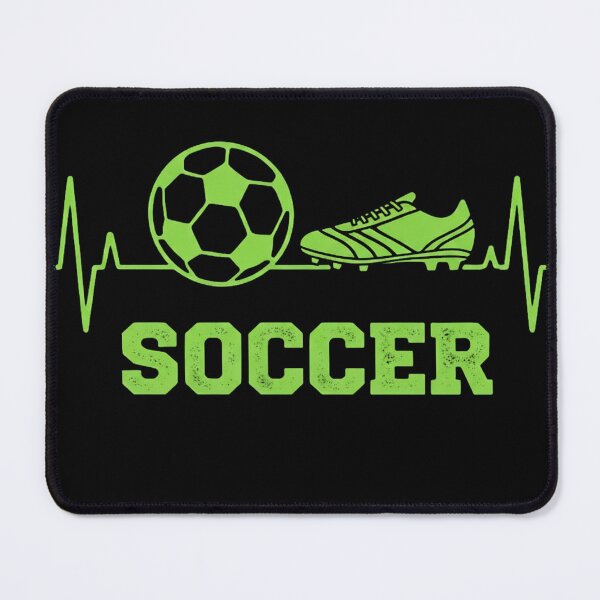 Item preview, Soccer Heartbeat Pulse Ball & Cleat Design | Gift for Soccer Players & Fans designed and sold by 519xdesign.