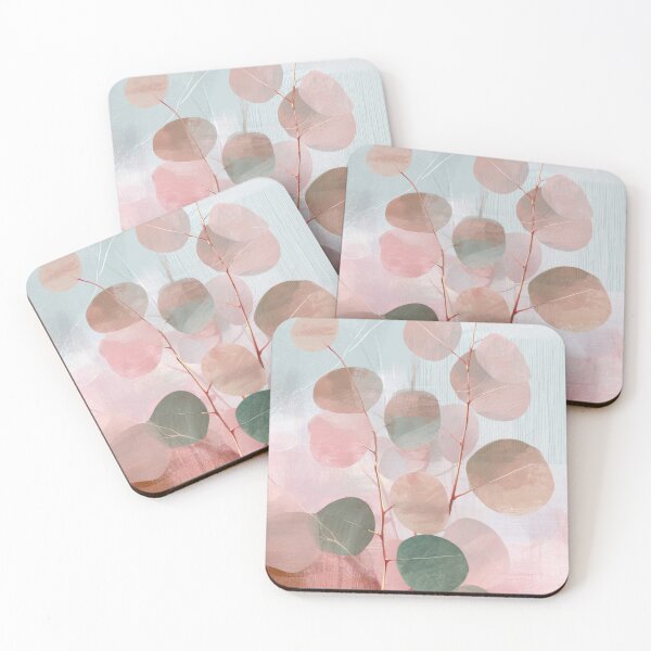 Item preview, Abstract Eucalyptus Leaves with Minimalist Aesthetic designed and sold by scicilysimonee.