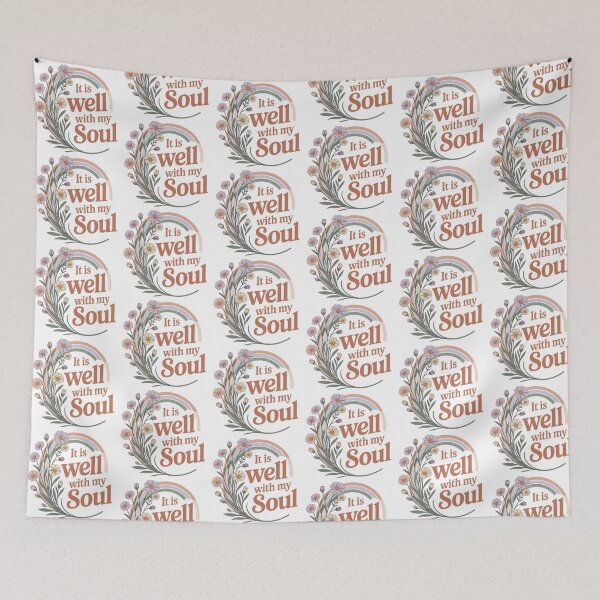 Item preview, It Is Well With My Soul Lyris designed and sold by graphic-genie.