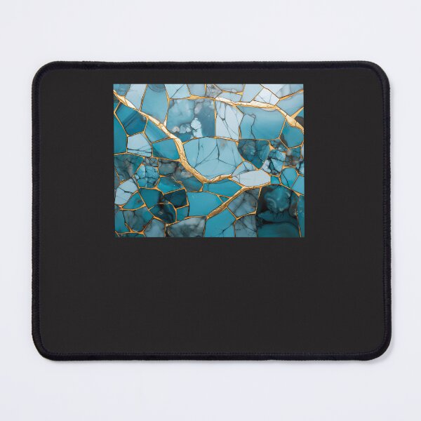 Item preview, Aquamarine - Kintsugi designed and sold by rodahosto.