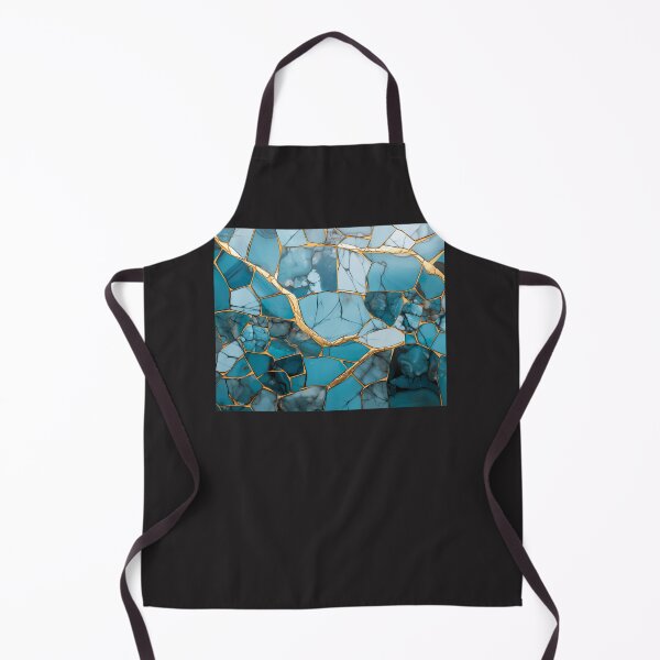Item preview, Aquamarine - Kintsugi designed and sold by rodahosto.
