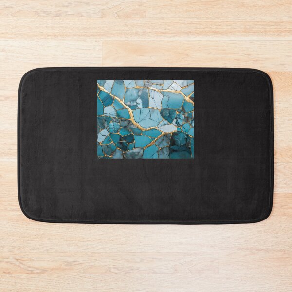 Item preview, Aquamarine - Kintsugi designed and sold by rodahosto.