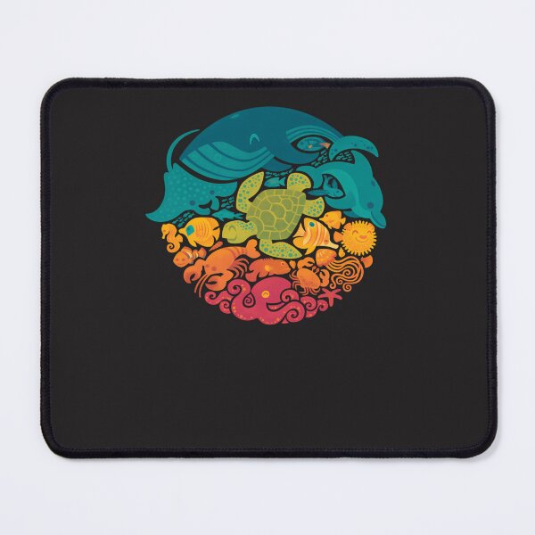Item preview, Aquatic Rainbow (Light Blue) designed and sold by rodahosto.