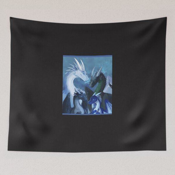Item preview, Arctic Foeslayer Whiteout Darkstalker Family - Wings Of Fire designed and sold by rapozow.