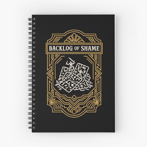 Item preview, Backlog of Shame Funny Miniature Painter designed and sold by pixeptional.