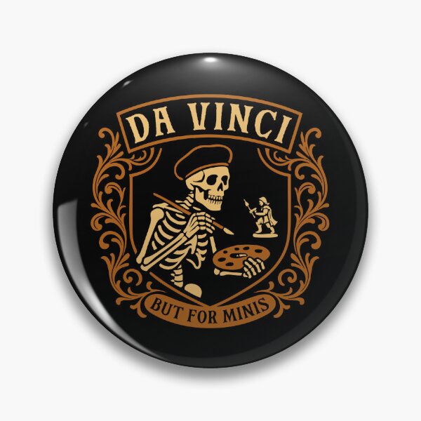 Item preview, Da Vinci but for Minis Funny Miniature Painter designed and sold by pixeptional.
