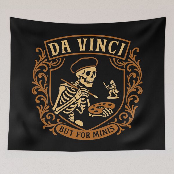 Item preview, Da Vinci but for Minis Funny Miniature Painter designed and sold by pixeptional.
