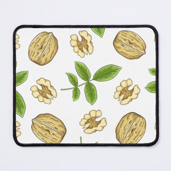 Item preview, Walnut and Green Leaf Pattern – Natural Earthy Design Tote Bag designed and sold by FestivityFinds.