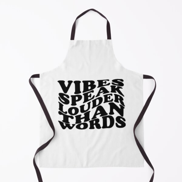 Item preview, Vibes Speak Louder Than Words designed and sold by Beyond Wear.