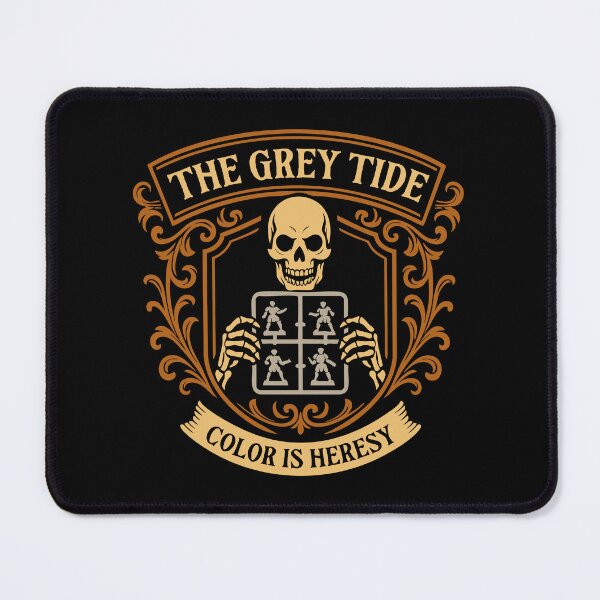 Item preview, The Grey Tide Color is Heresy Funny Miniature Painting designed and sold by pixeptional.