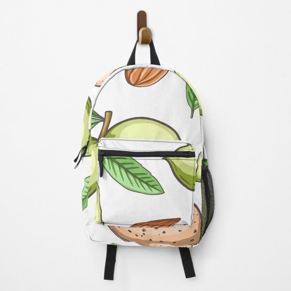 Item preview, Almond and Green Leaf Pattern – Earthy Organic Design T-shirt designed and sold by FestivityFinds.