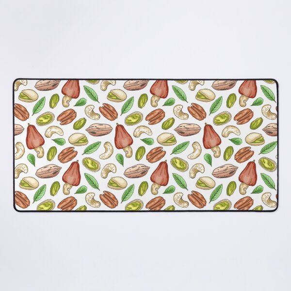 Item preview, Mixed Nuts and Green Leaf Pattern – Organic Nature T-shirt designed and sold by FestivityFinds.