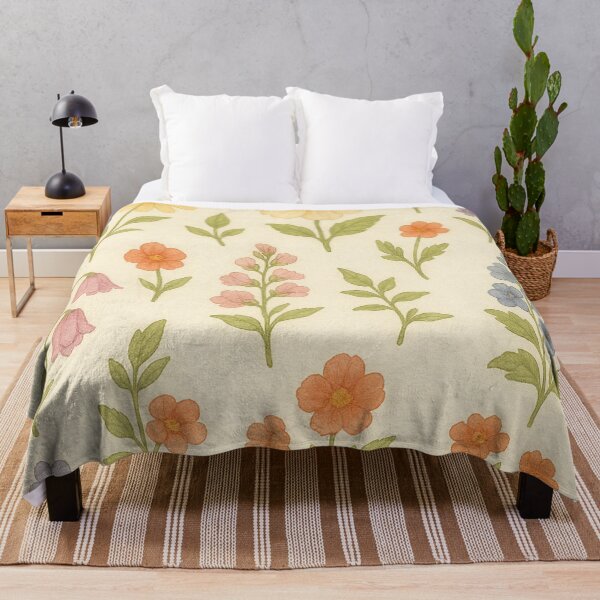 Item preview, Cottagecore Flower Pattern – Rustic Watercolor designed and sold by Porosenok.